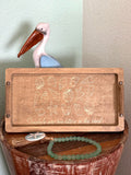 Seashells are Love Letters in the Sand Table Tray