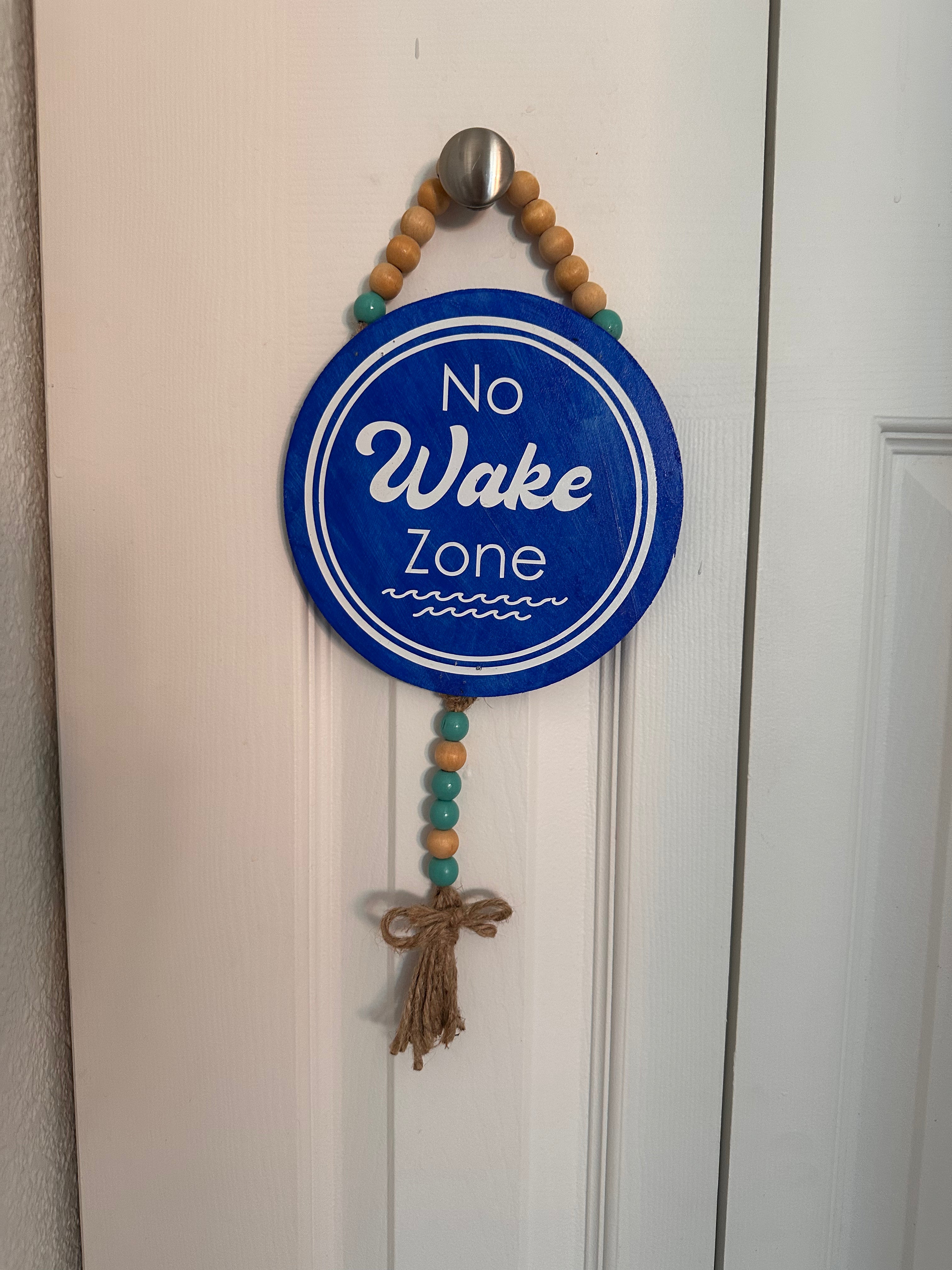 No Wake Zone