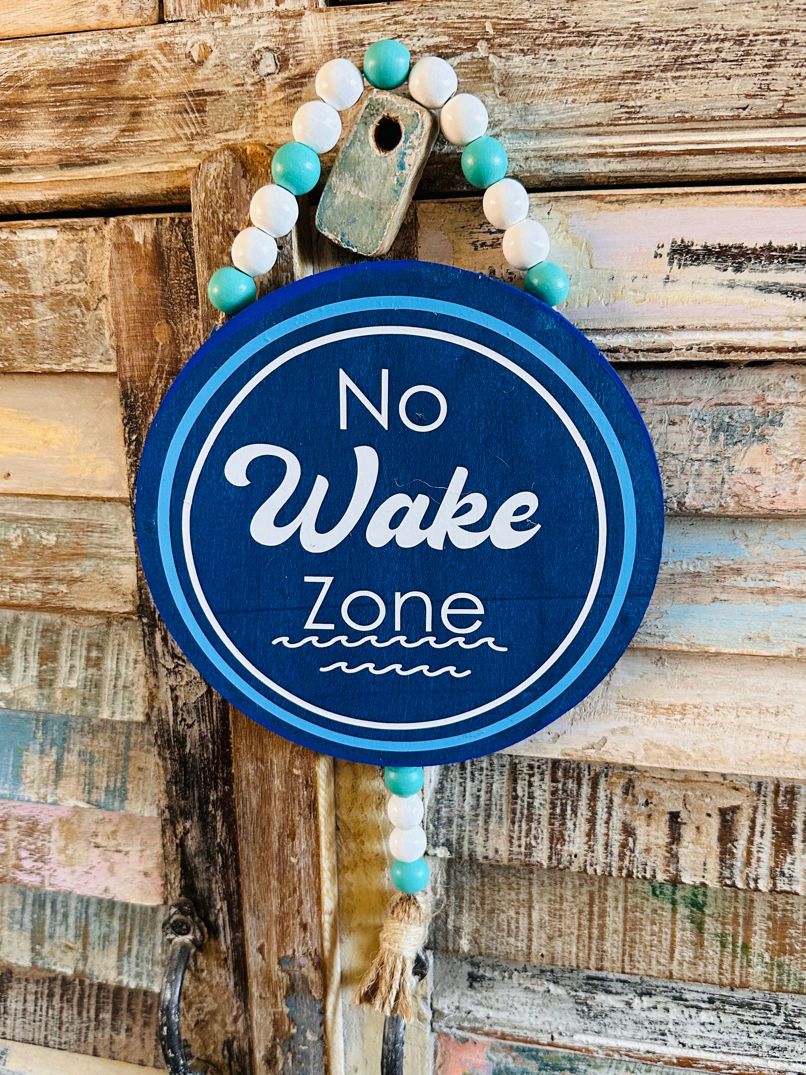 No Wake Zone