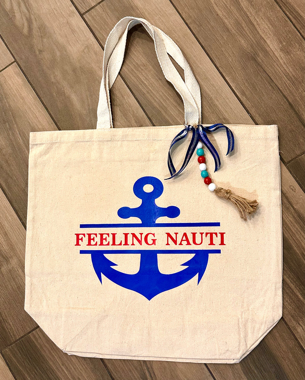 Feeling Nauti Canvas Bag